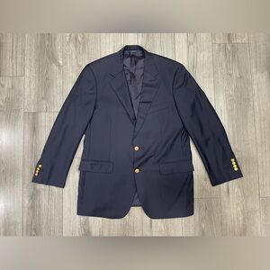 Brooks Brothers Country‎ Club Navy Blue Loro Piana Sz 41R